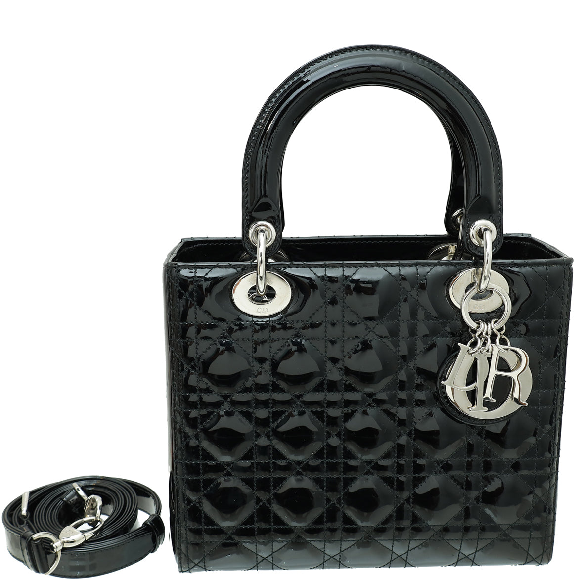 Dior Lady Dior Leather Handbag Style 34
