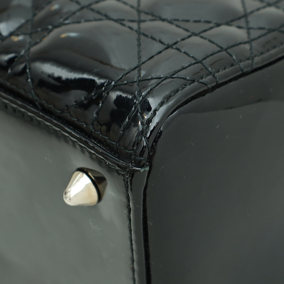 Dior Lady Dior Leather Handbag Style 34