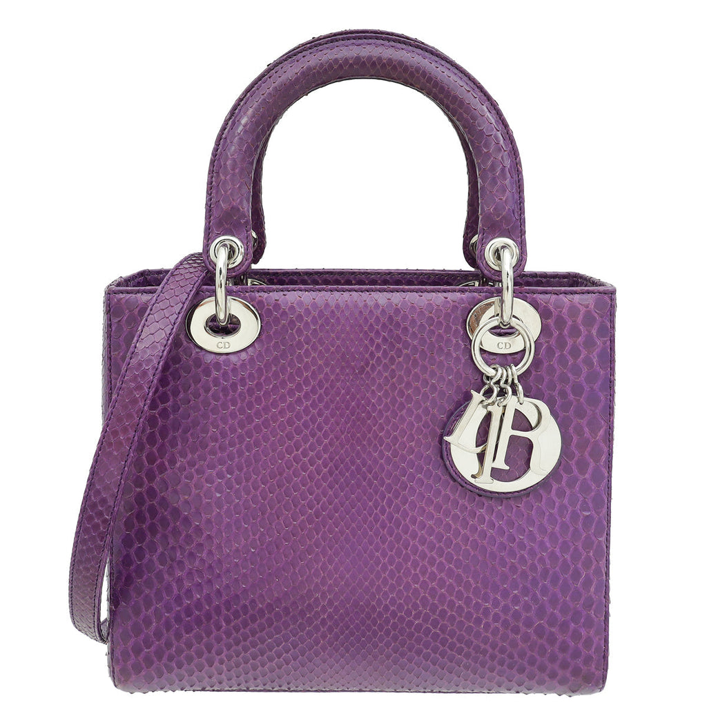 Dior Lady Dior Leather Handbag Style 99