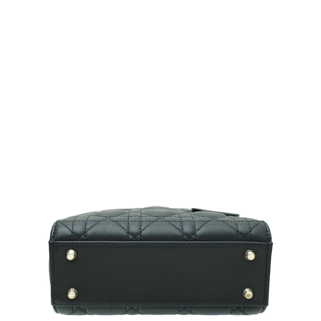 Dior Lady Dior Leather Handbag Style 35
