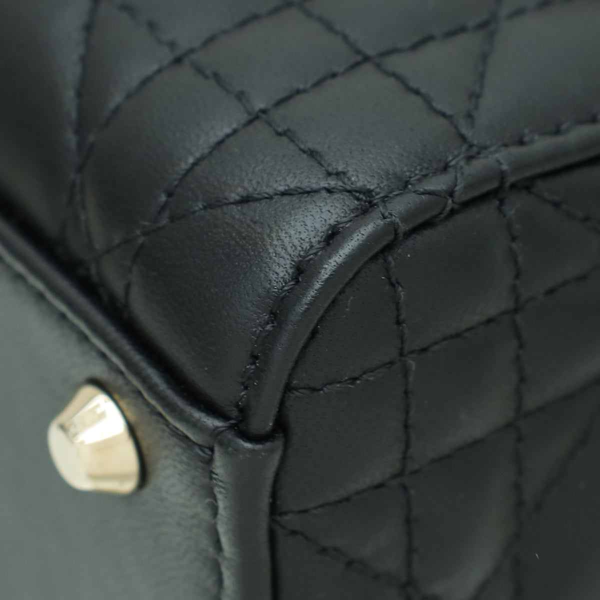 Dior Lady Dior Leather Handbag Style 35