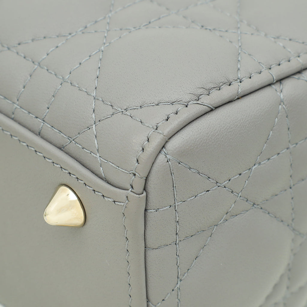 Dior Lady Dior Leather Handbag Style 52