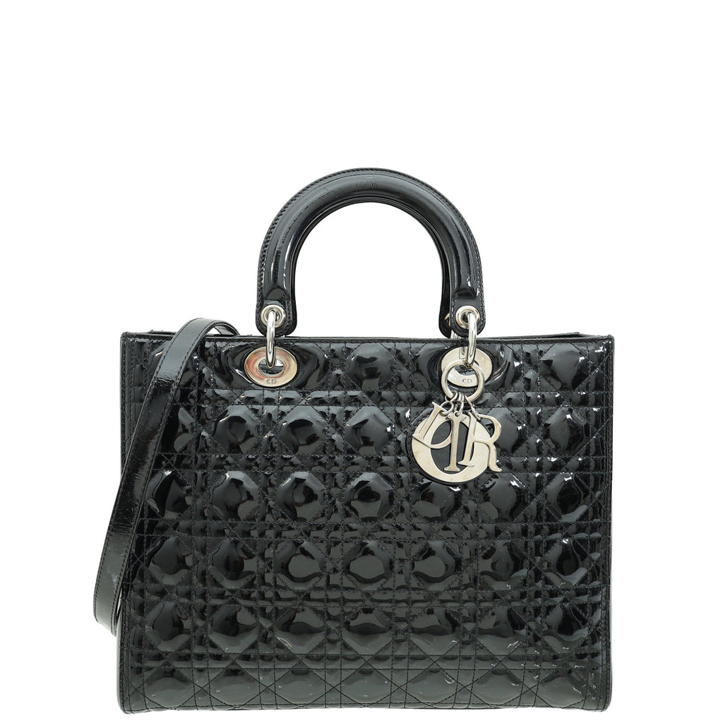 Dior Lady Dior Leather Handbag Style 44
