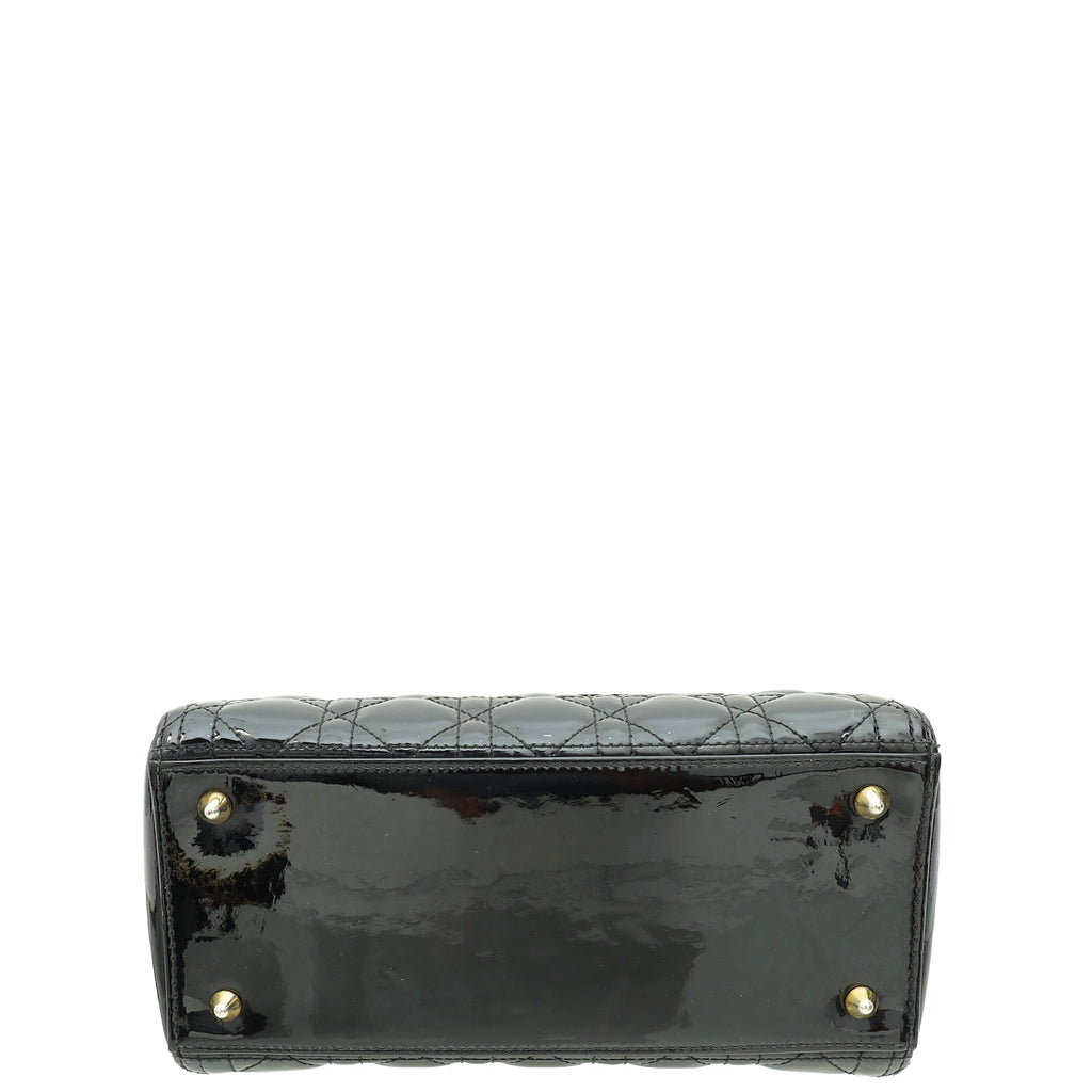 Dior Lady Dior Leather Handbag Style 45