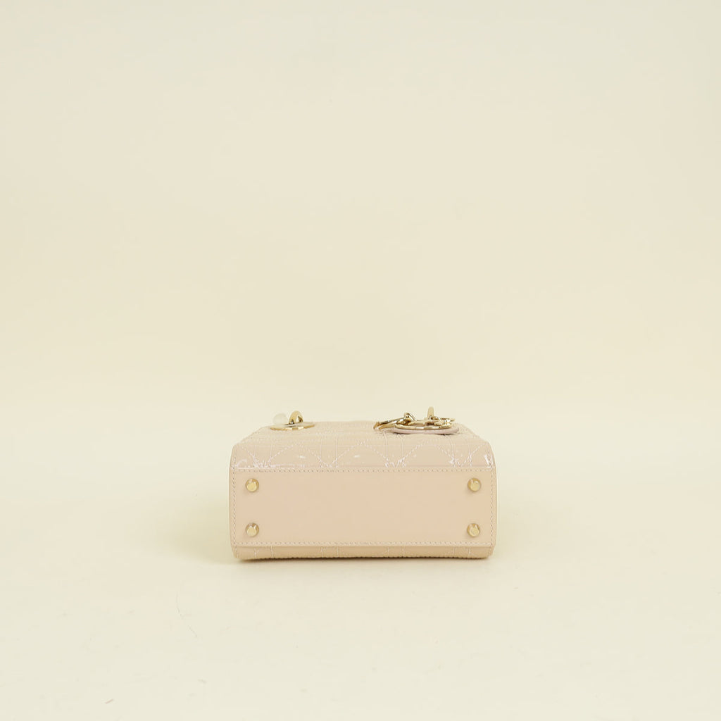 Dior Lady Dior Leather Handbag Style 106