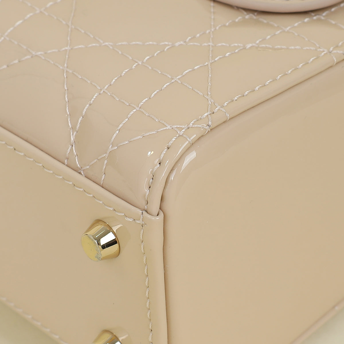 Dior Lady Dior Leather Handbag Style 106