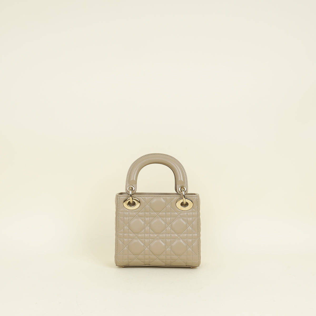 Dior Lady Dior Leather Handbag Style 107