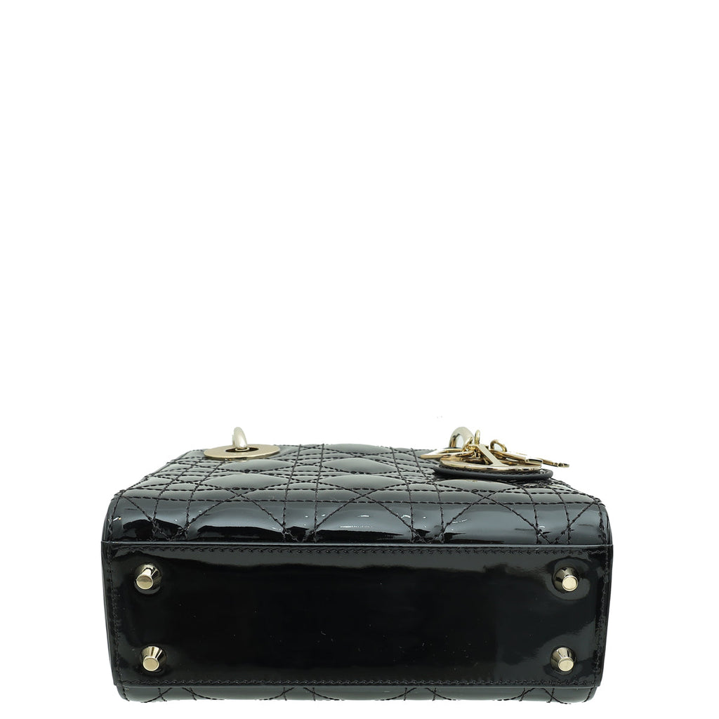 Dior Lady Dior Leather Handbag Style 53