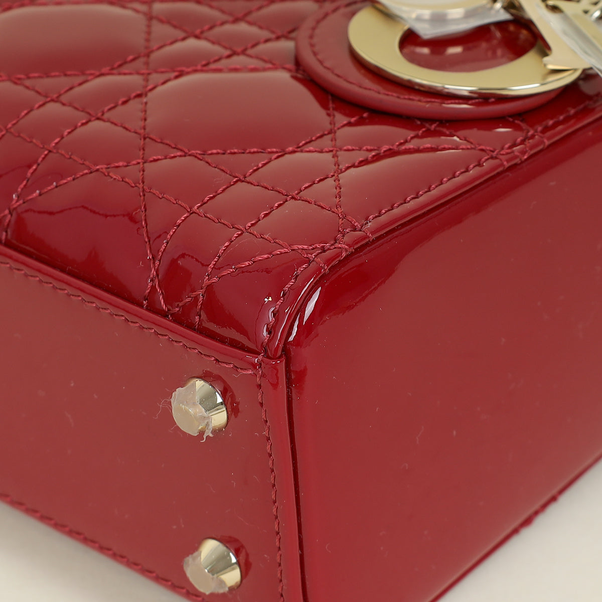 Dior Lady Dior Leather Handbag Style 113