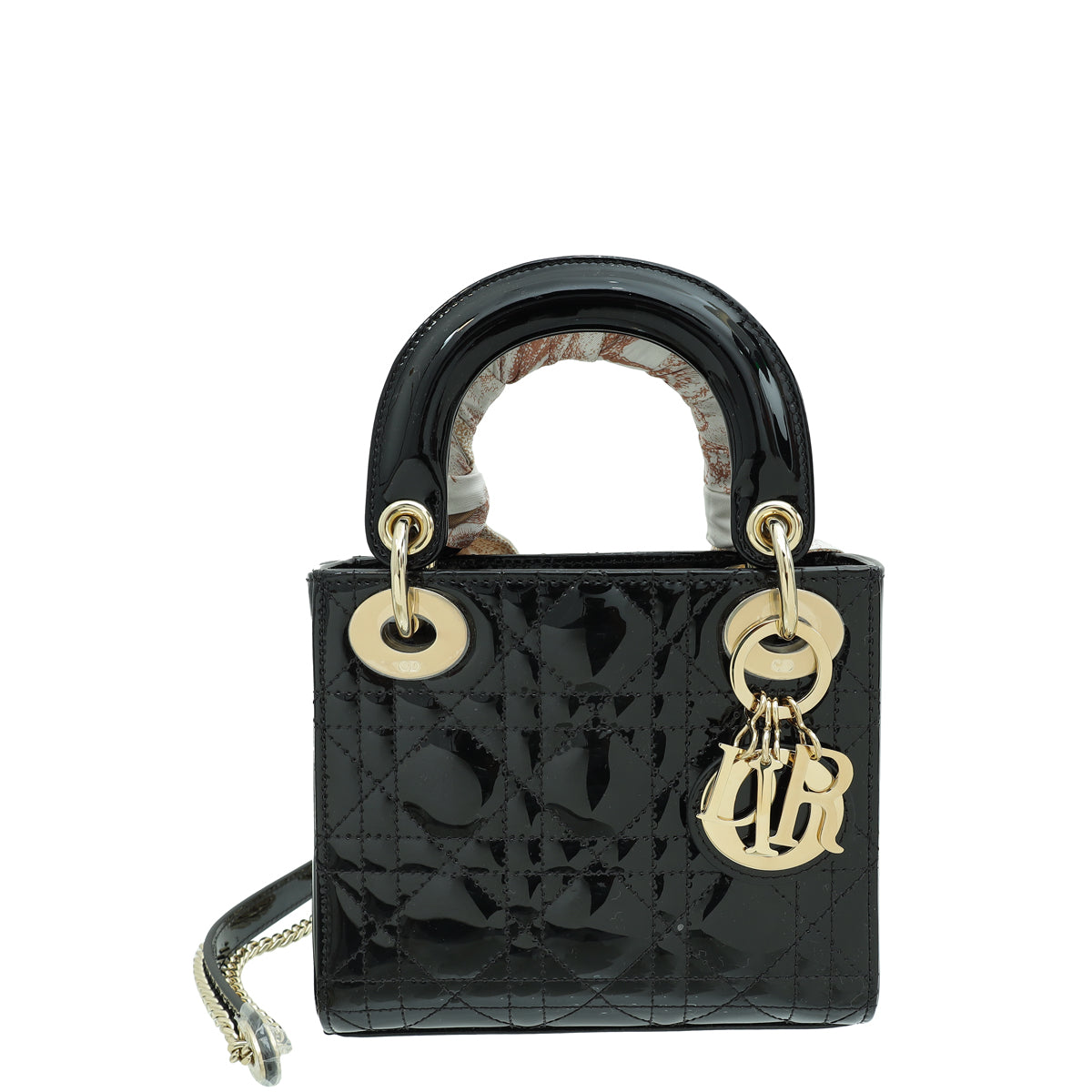 Dior Lady Dior Leather Handbag Style 69