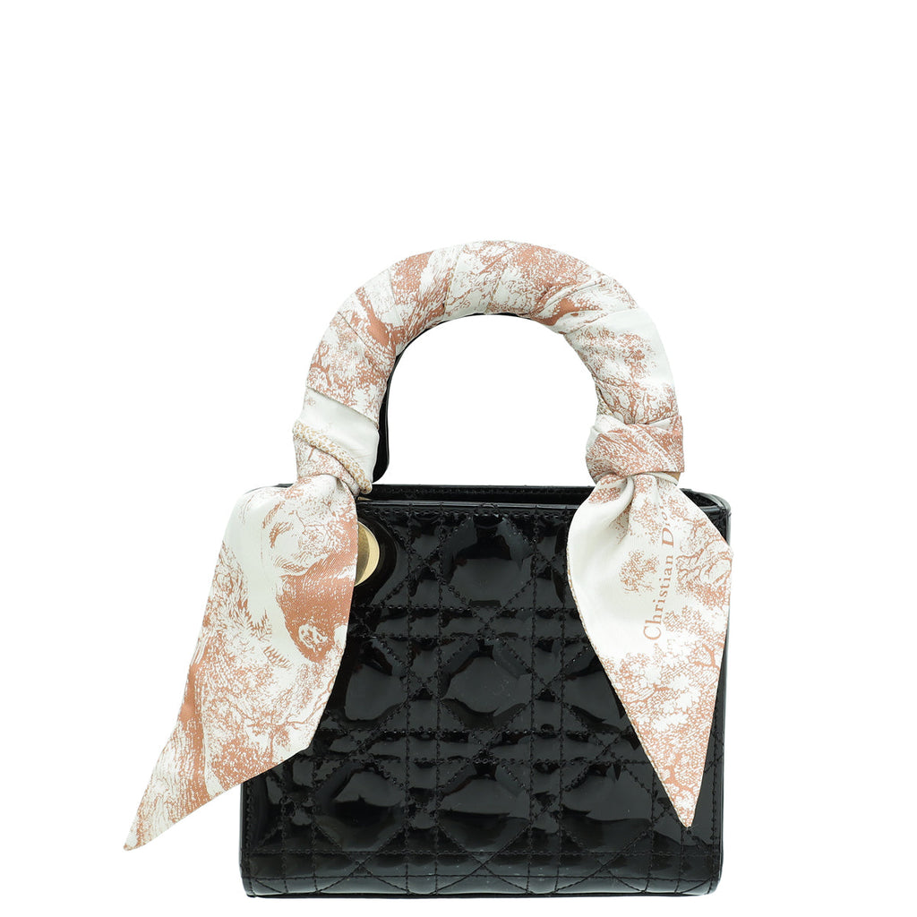 Dior Lady Dior Leather Handbag Style 69