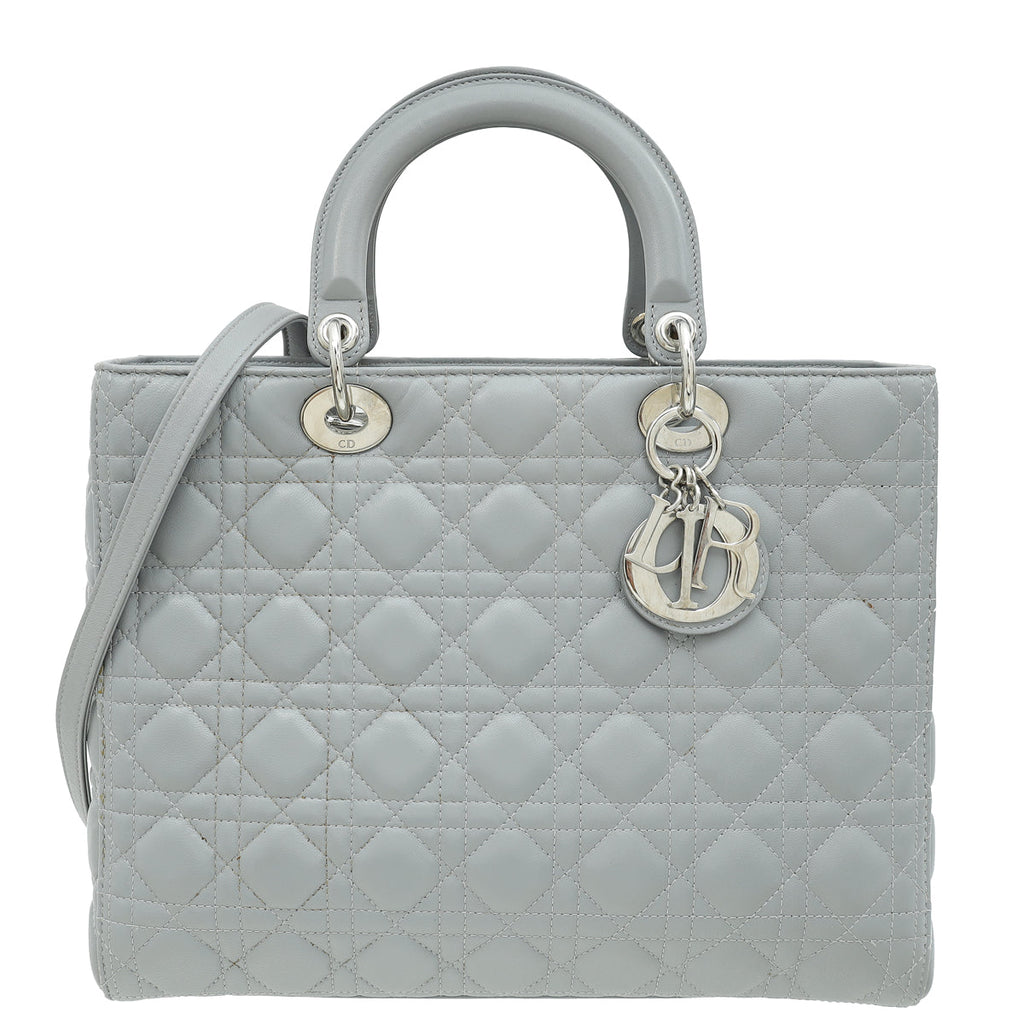 Dior Lady Dior Leather Handbag Style 62