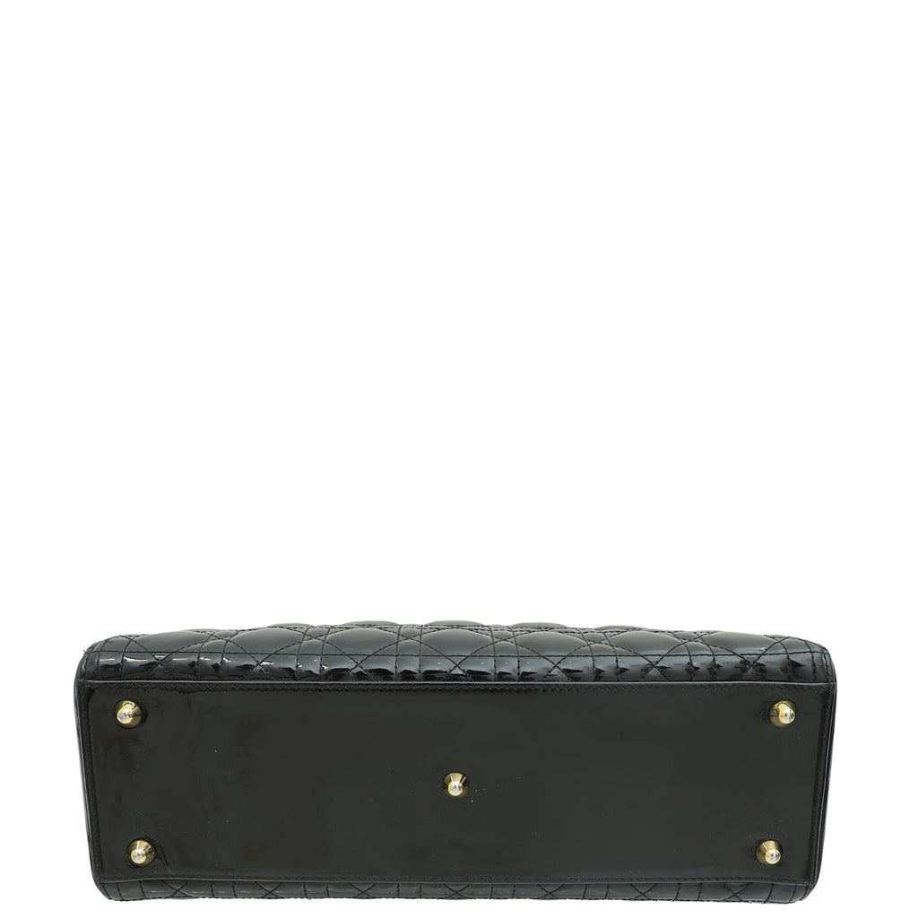 Dior Lady Dior Leather Handbag Style 63