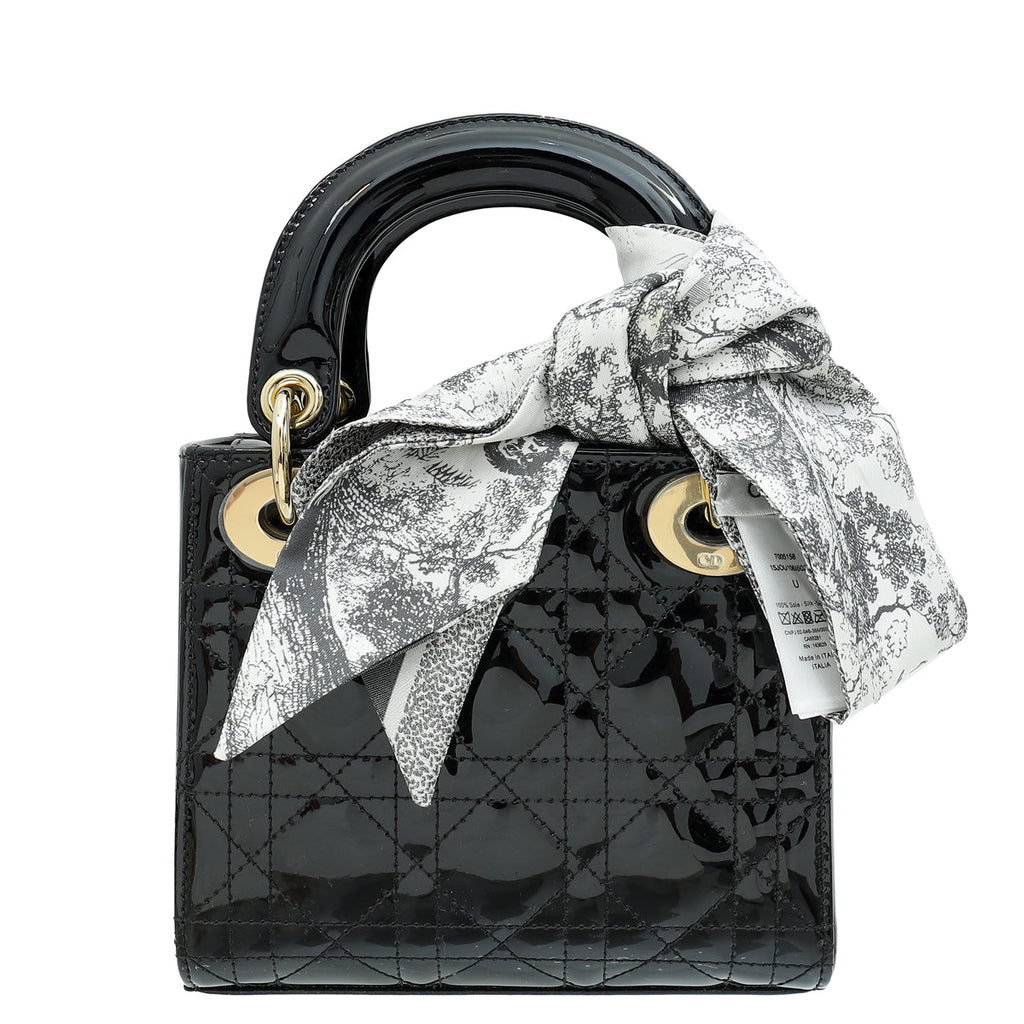 Dior Lady Dior Leather Handbag Style 68