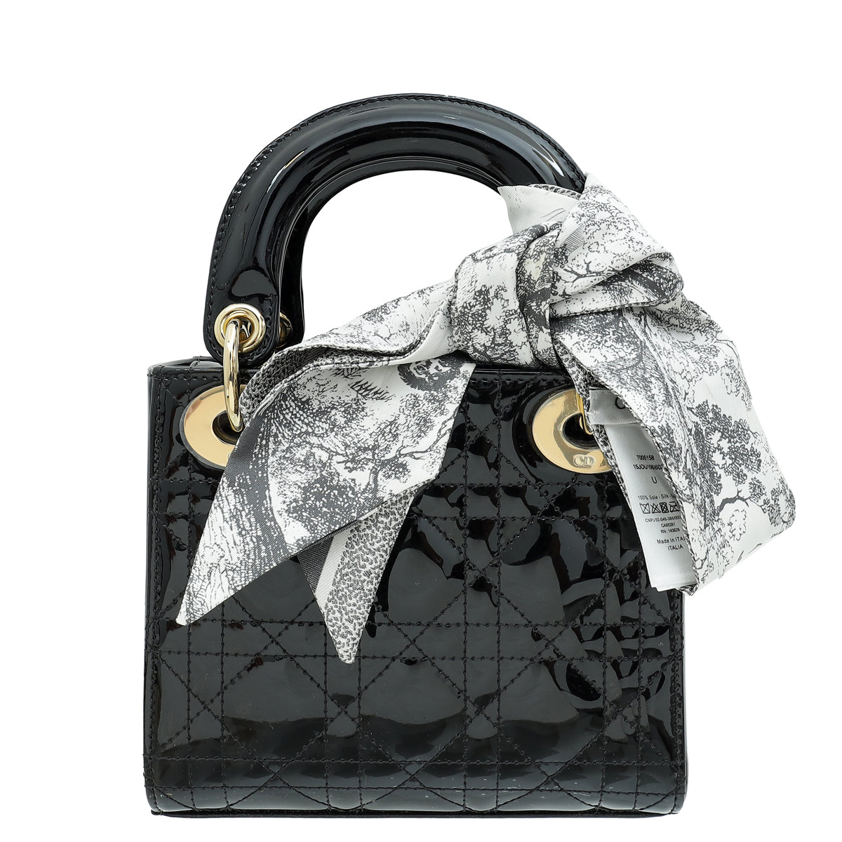 Dior Lady Dior Leather Handbag Style 68