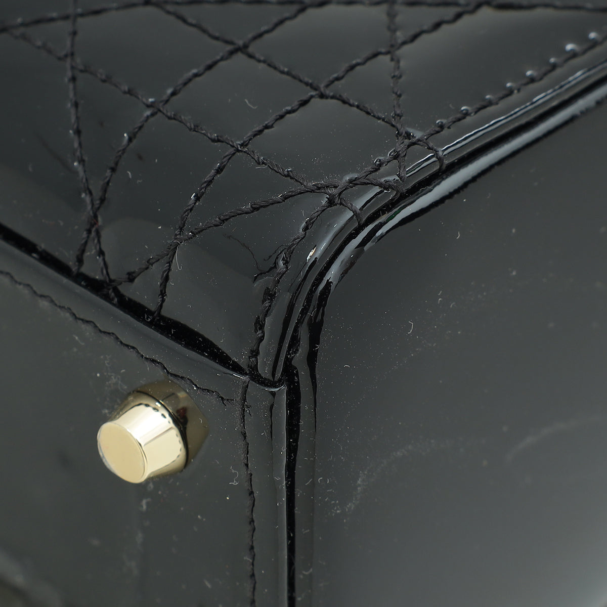 Dior Lady Dior Leather Handbag Style 68