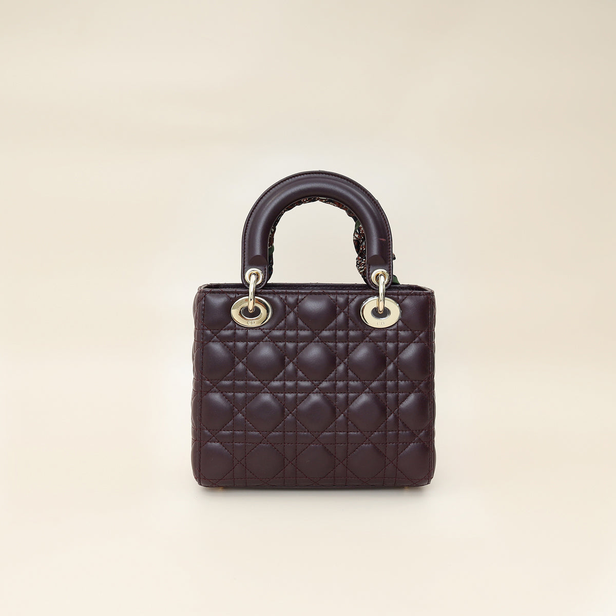 Dior Lady Dior Leather Handbag Style 73