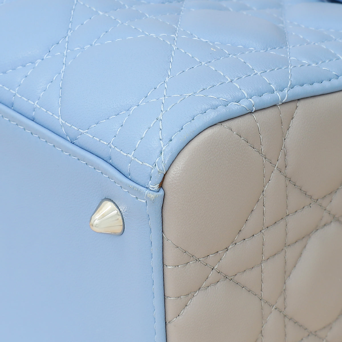Dior Lady Dior Leather Handbag Style 72