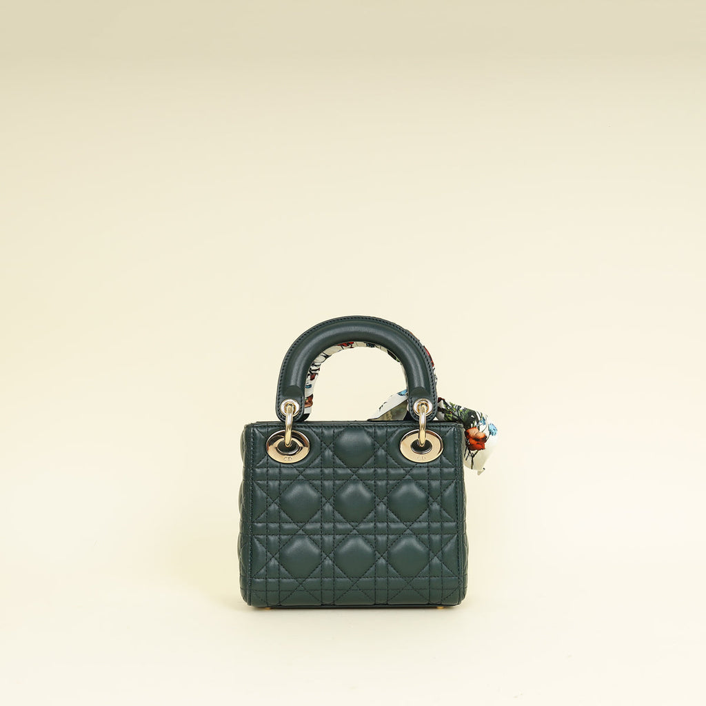 Dior Lady Dior Leather Handbag Style 88