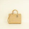 Dior Lady Dior Leather Handbag Style 110