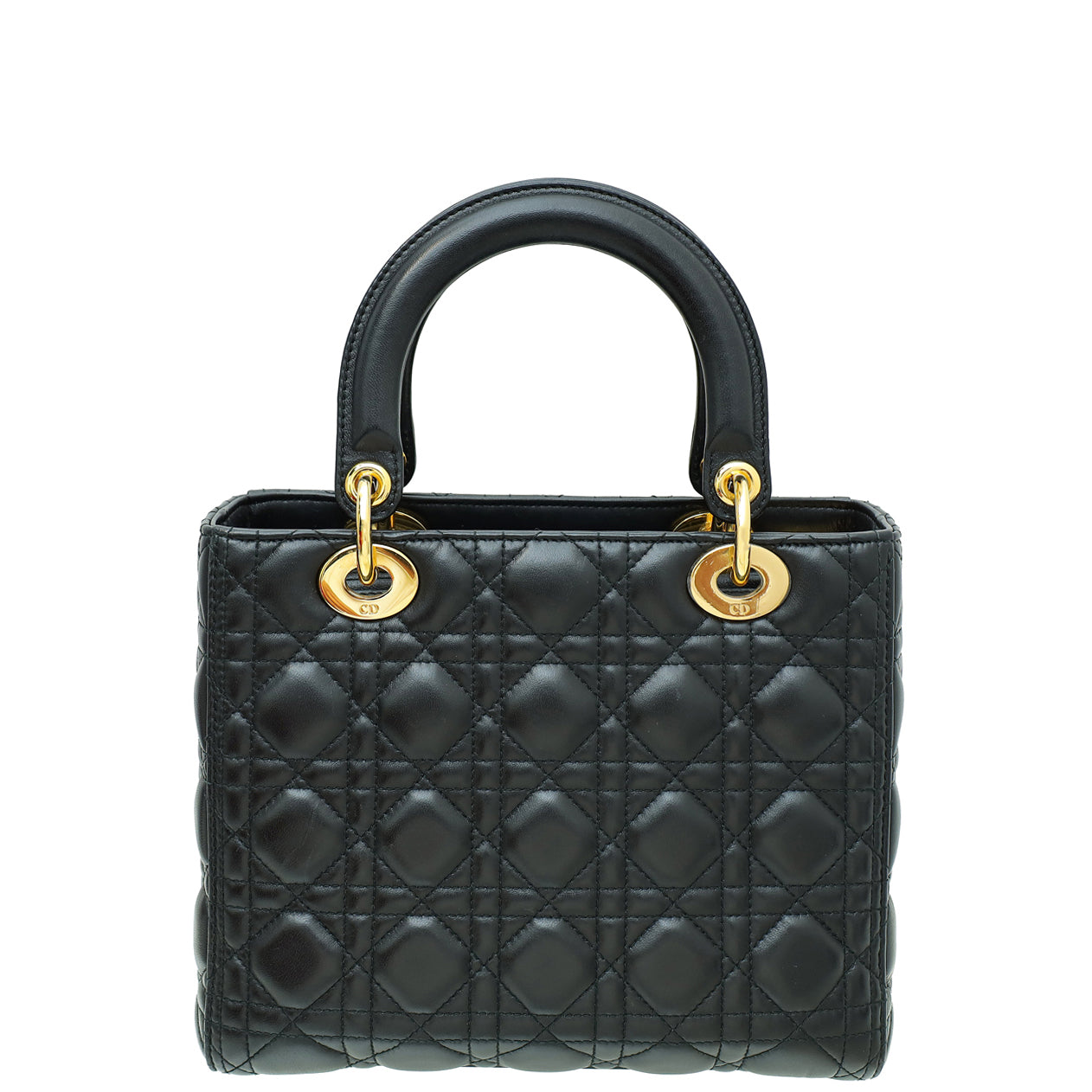 Dior Lady Dior Leather Handbag Style 24