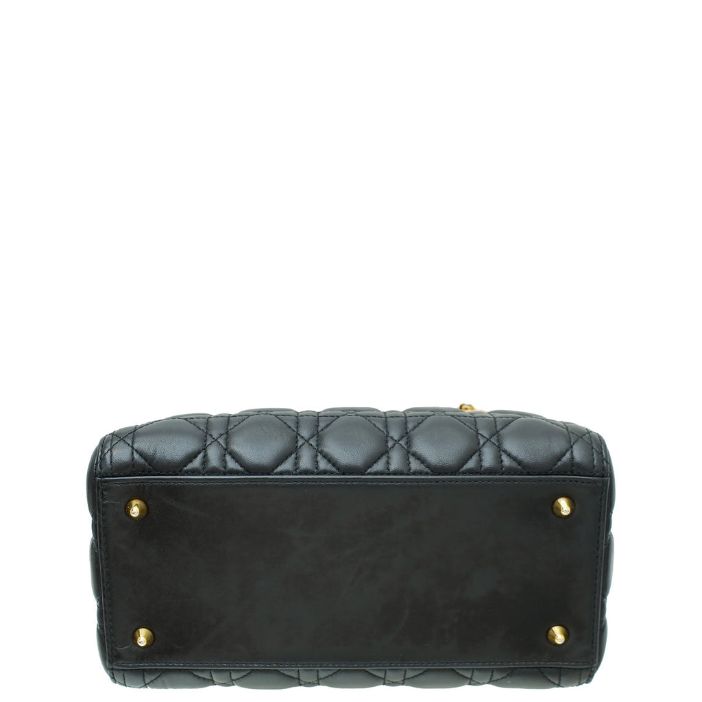 Dior Lady Dior Leather Handbag Style 24
