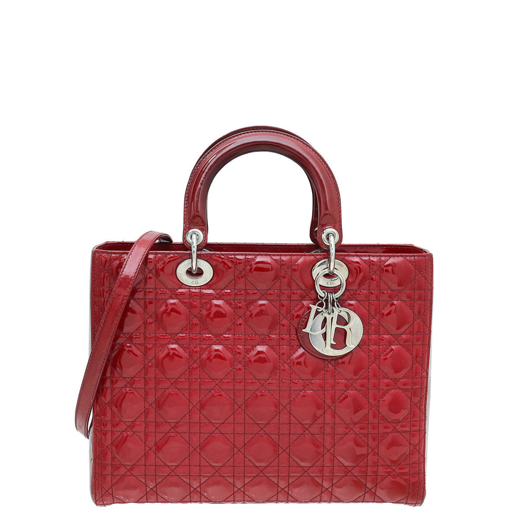 Dior Lady Dior Leather Handbag Style 14