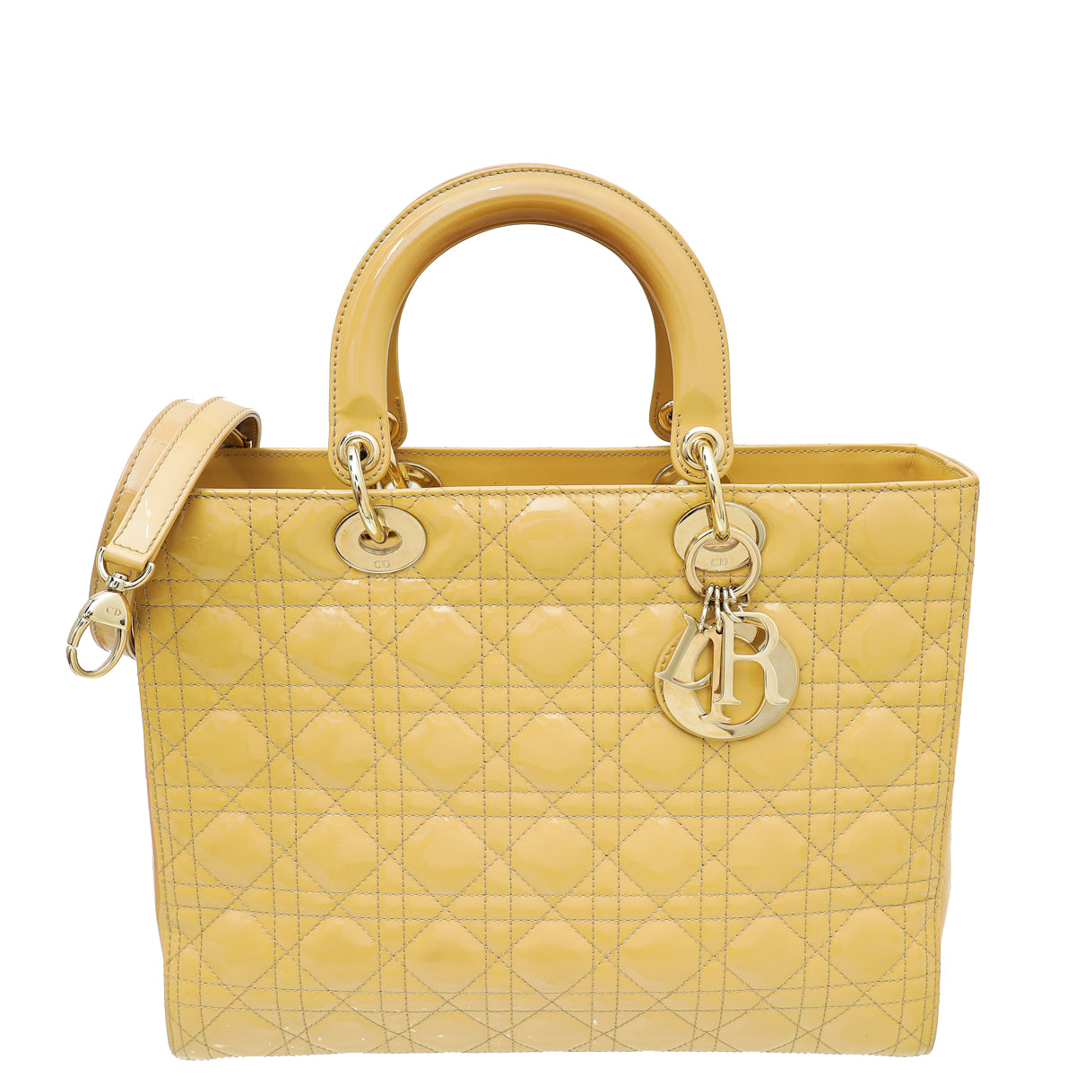 Dior Lady Dior Leather Handbag Style 22