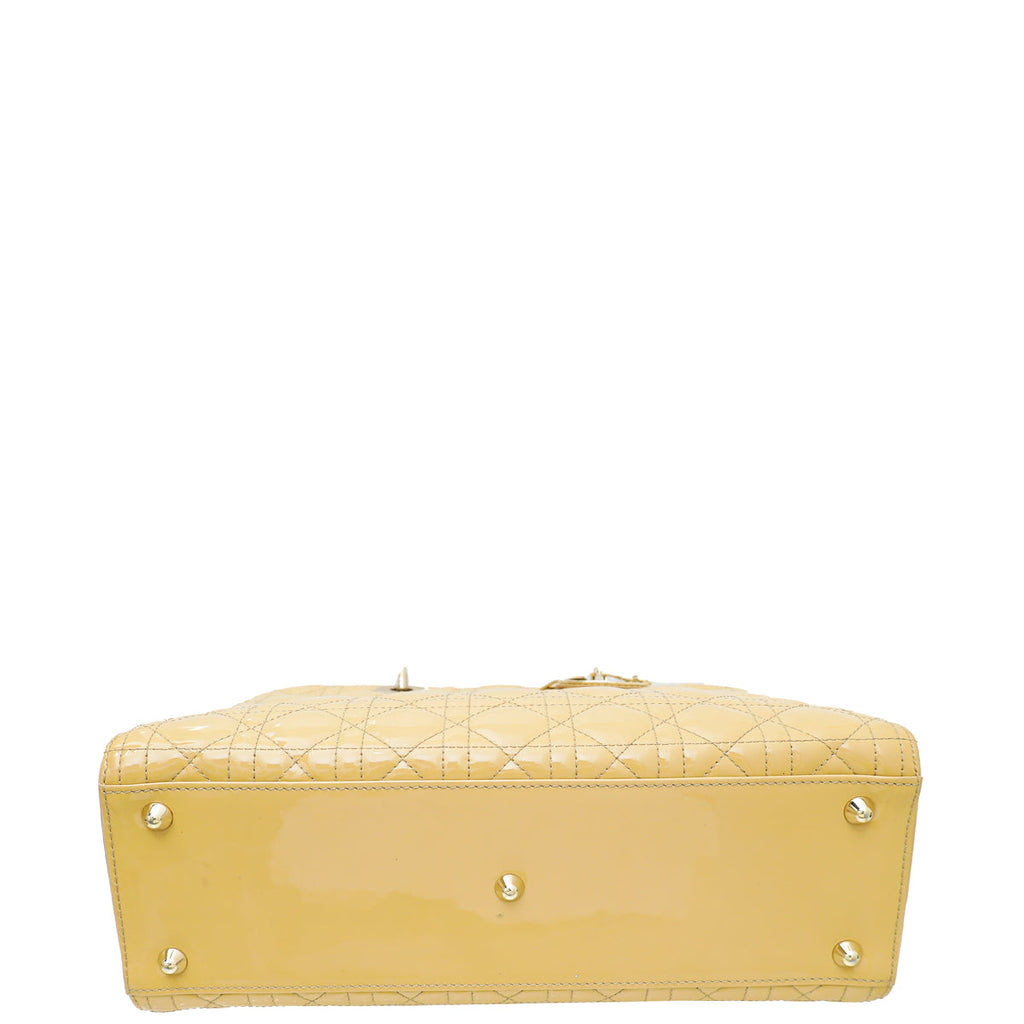 Dior Lady Dior Leather Handbag Style 22