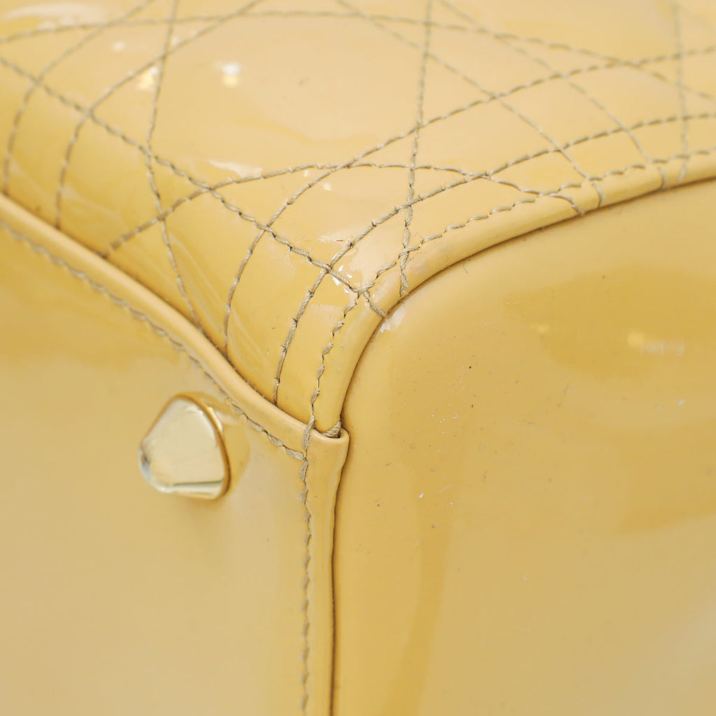 Dior Lady Dior Leather Handbag Style 22