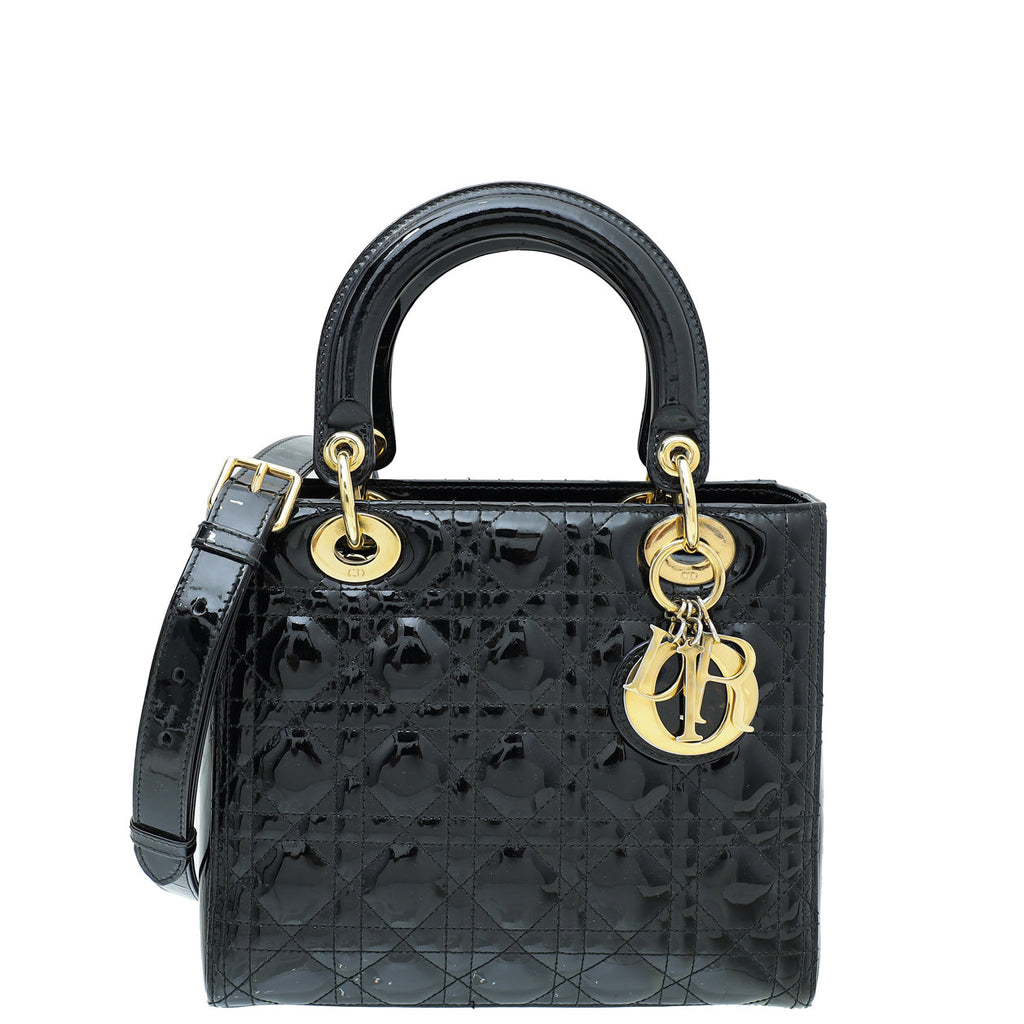 Dior Lady Dior Leather Handbag Style 17