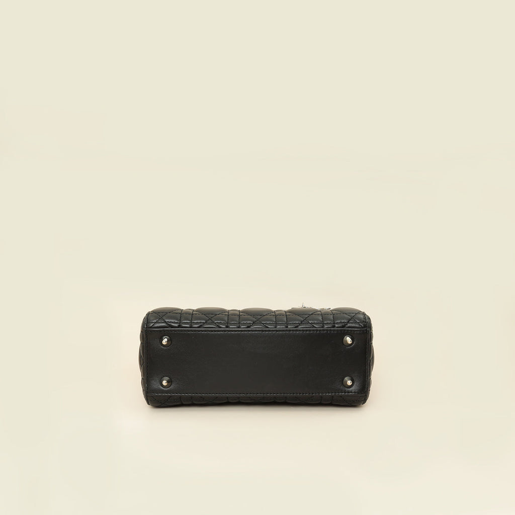 Dior Lady Dior Leather Handbag Style 78