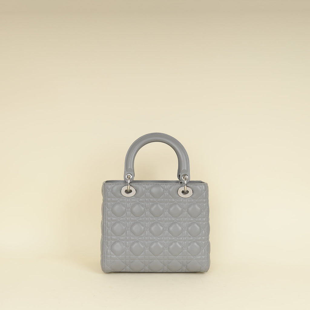 Dior Lady Dior Leather Handbag Style 85