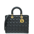 Dior Lady Dior Leather Handbag Style 32