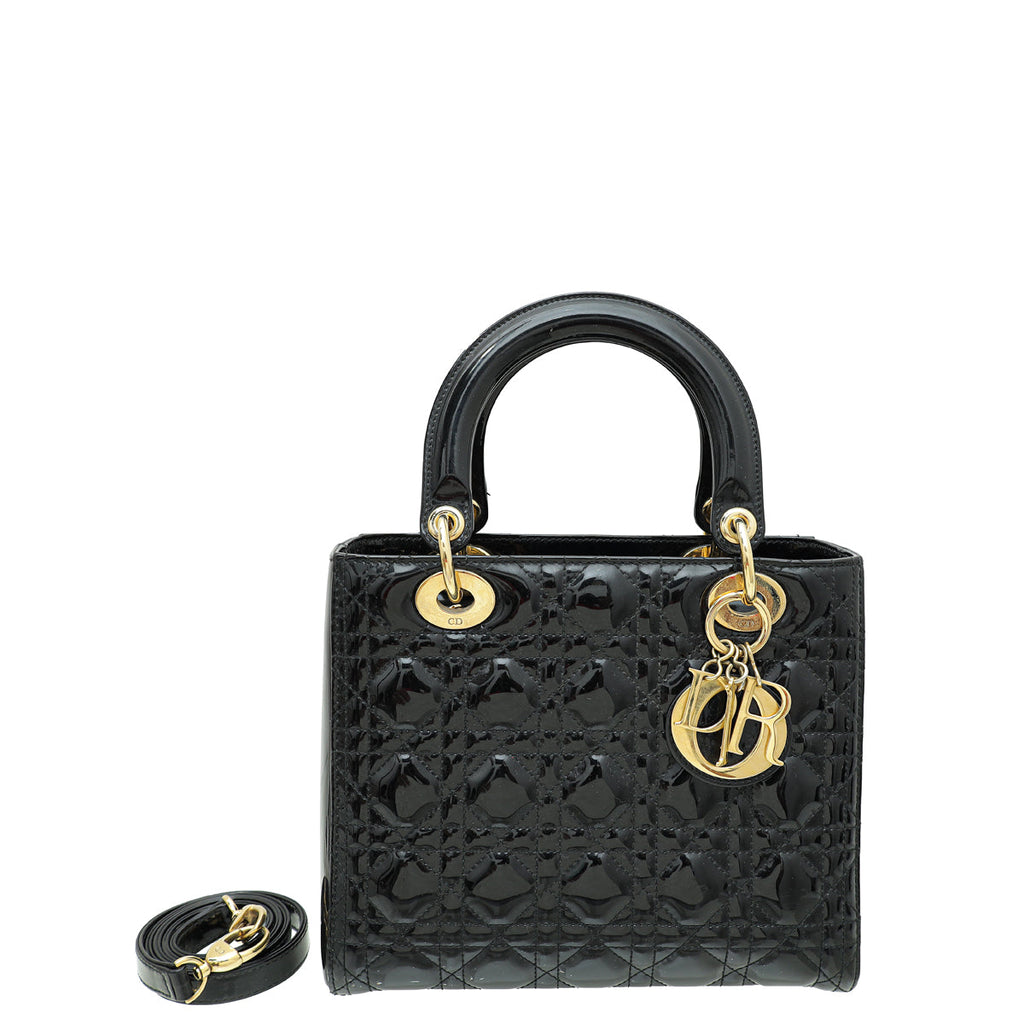 Dior Lady Dior Leather Handbag Style 18
