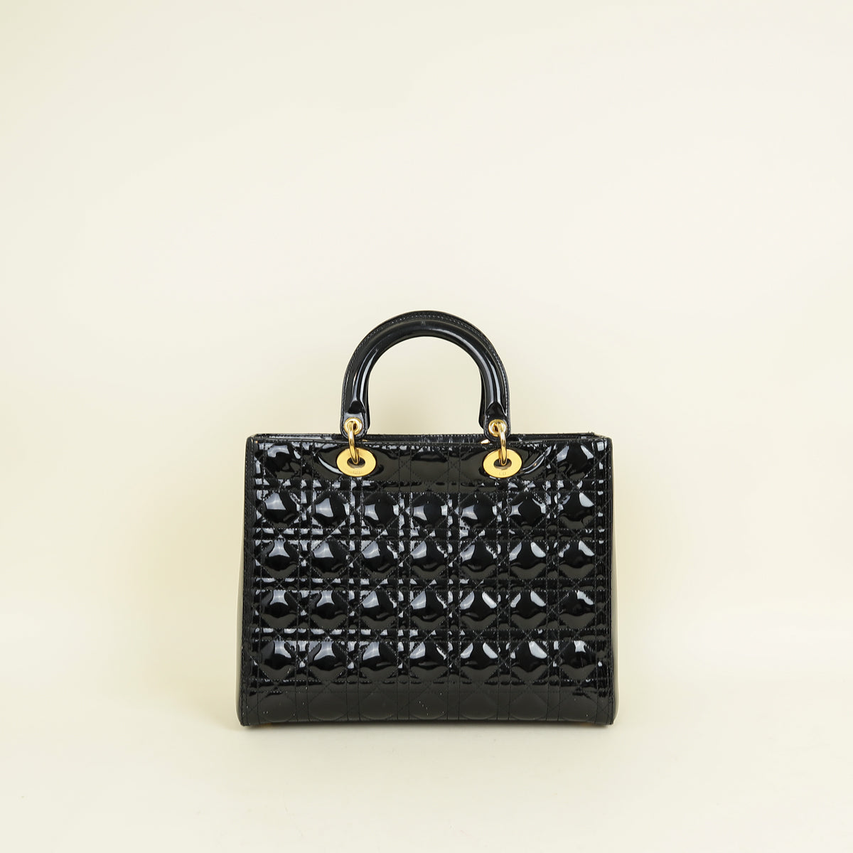 Dior Lady Dior Leather Handbag Style 108