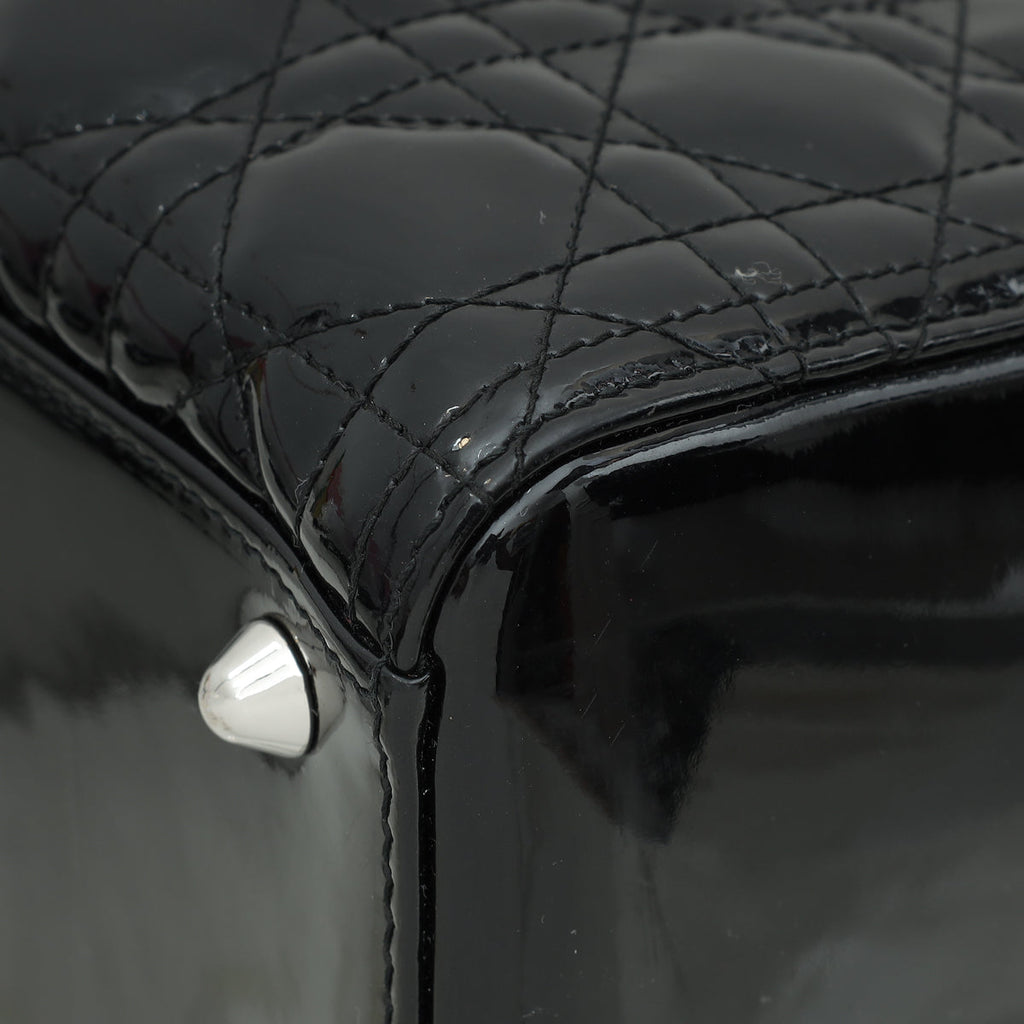 Dior Lady Dior Leather Handbag Style 54
