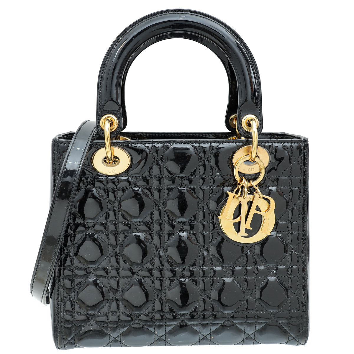 Dior Lady Dior Leather Handbag Style 67