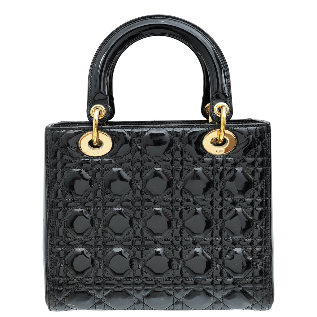 Dior Lady Dior Leather Handbag Style 67