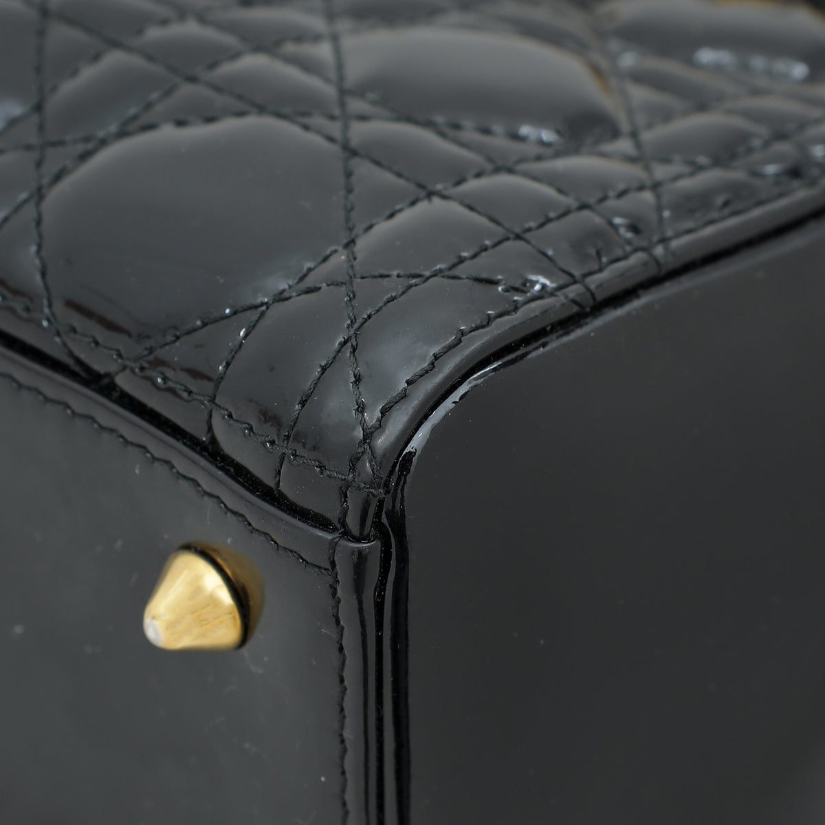 Dior Lady Dior Leather Handbag Style 67