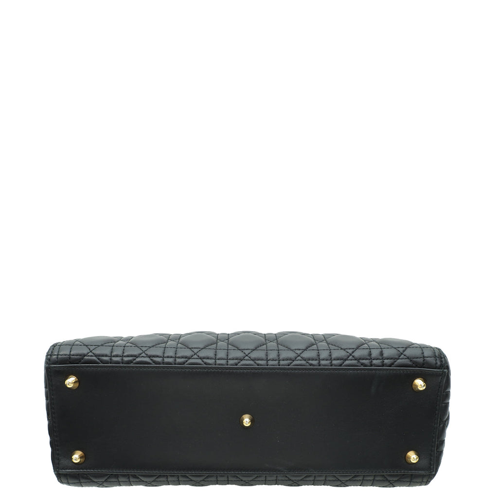 Dior Lady Dior Leather Handbag Style 47