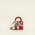 Dior Lady Dior Leather Handbag Style 95