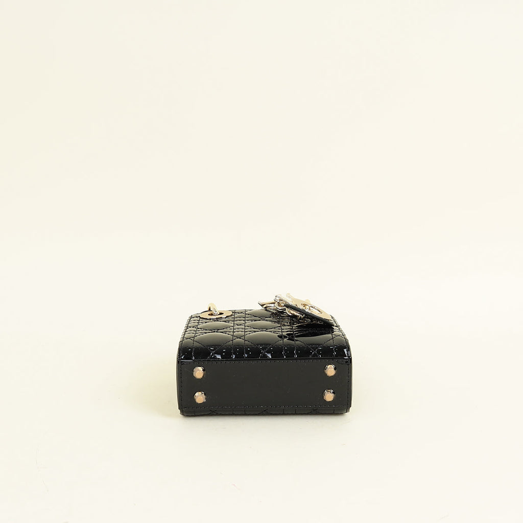 Dior Lady Dior Leather Handbag Style 111