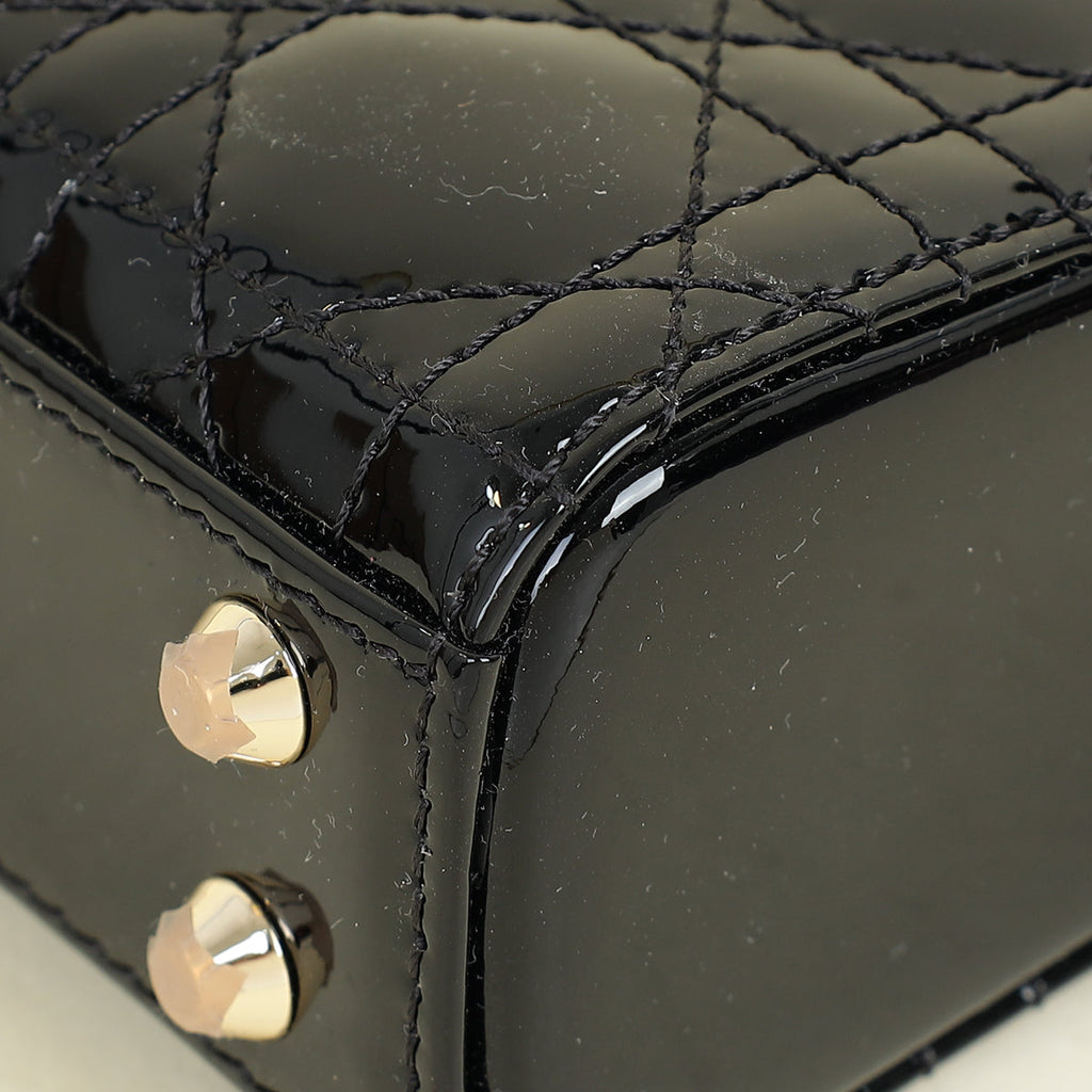 Dior Lady Dior Leather Handbag Style 111
