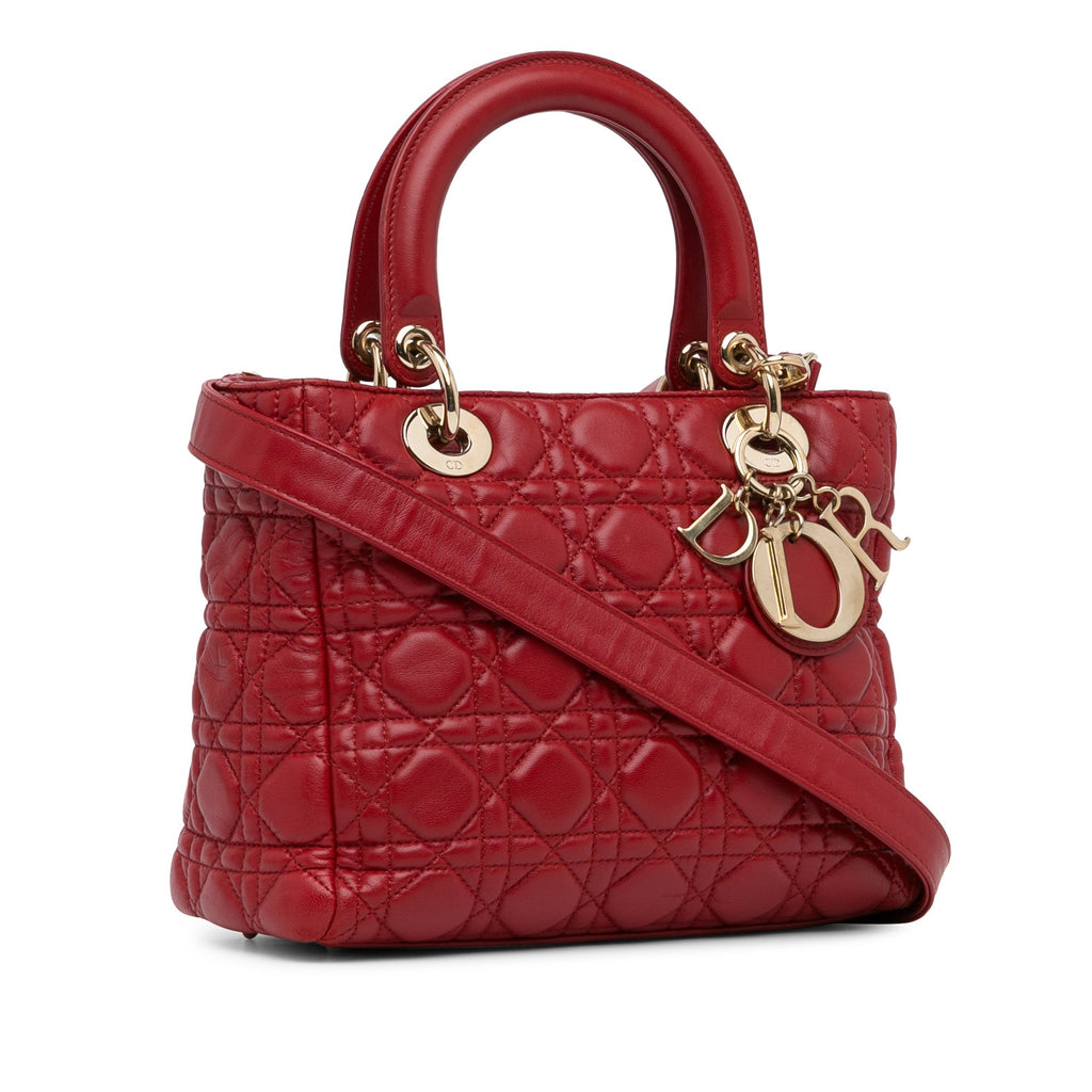 Dior Lady Dior Quilted Leather Handbag