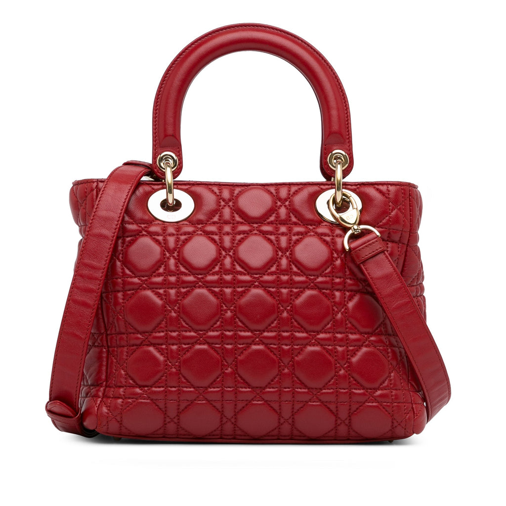 Dior Lady Dior Quilted Leather Handbag