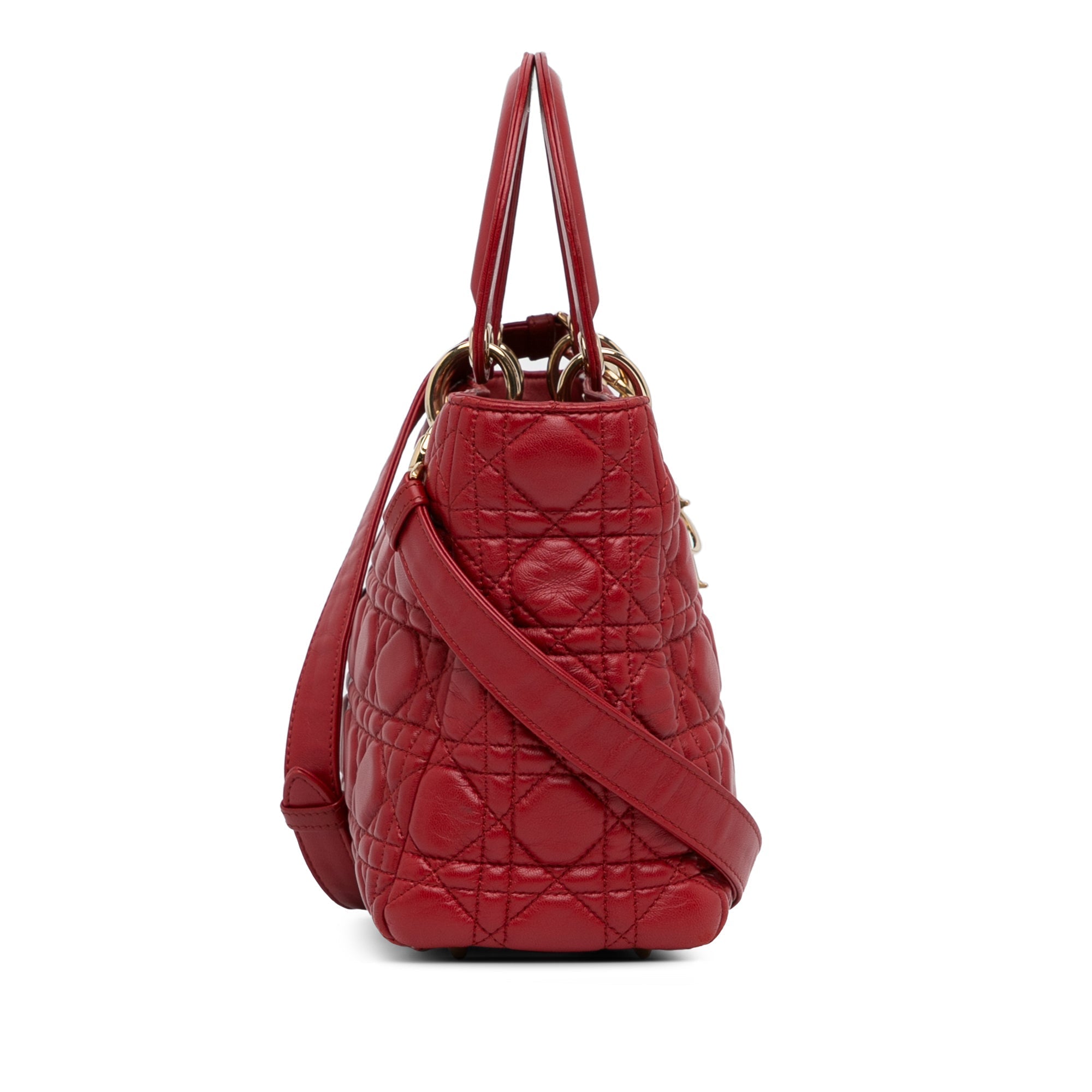 Dior Lady Dior Quilted Leather Handbag