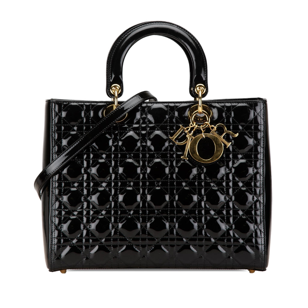 Dior Lady Dior Quilted Leather Handbag