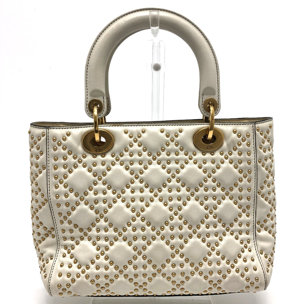 Dior Handbag M0579CVNZ030ETF leather white Canage Tote Bag Women