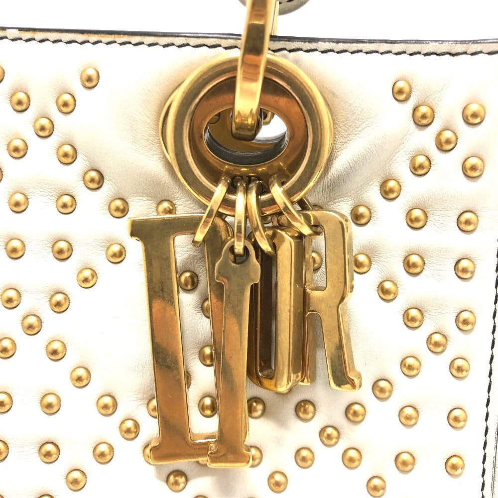 Dior Handbag M0579CVNZ030ETF leather white Canage Tote Bag Women